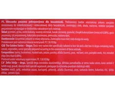 Pašaras Degu Megan, auksinė serija, 1.2kg
