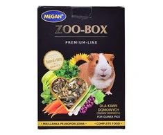 Pašaras jūrų kiaulytėms Megan Zoo-Box, 550 gr
