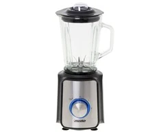 Mesko | Maišytuvas | MS 4080 | Tabletop | 600 W | Jar material Glass | Jar capacity 1.5 L | Ice crushing | Juodas/Sidabrinis
