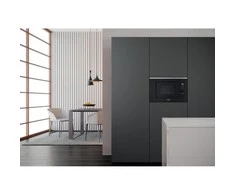 Whirlpool WMF201G mikrobangų krosnelė Įmontuoti Mikrobangų krosnelė su kepsninės funkcija 20 L 800 W Juoda, Nerūdijančiojo plieno