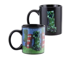 Paladone Minecraft Creeper į karštį reaguojantis puodelis