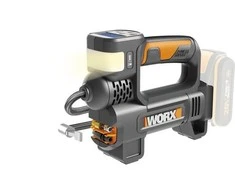 WORX akumuliatorinė daugiafunkcė oro pompa WX092.9, 10 bar, LED, be akumuliatoriaus