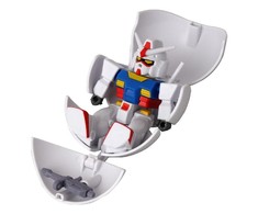 Bandai Mobile Change Haro RX-78-2 Gundam – surenkamas plastikinis modelis