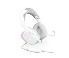 Modecom MC-899 Prometheus Ausinės su lankeliu ant galvos Baltas