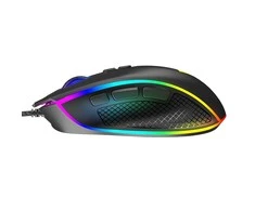 MODECOM VOLCANO VELES juoda su laidu optinė pelė | 12800 DPI