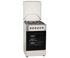 Pastatoma viryklė, dujinė-elektrinė viryklė MPM-54-KGM-06E