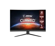 Monitorius MSI G32C4X 31,5 colio VA FHD kreivė 1500R 300cd/m2 250Hz 1ms HDMIx2 DP