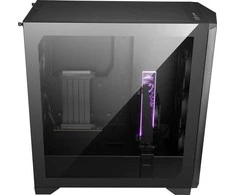 MSI | Kompiuterio korpusas | MPG GUNGNIR 300P AIRFLOW | Šoninis langas | Juodas | Vidutinio dydžio bokštas | ATX