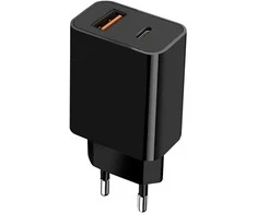 MSONIC TINKLO ĮKROVIKLIS USB+USB-C 20W QC3.0 PD MY6635K