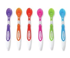 MUNCHKIN šaukšteliai minkštu galiuku 6 vnt. Soft Tip Spoons 4m+ 011003