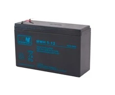 Lean Cars Akumuliatorius MW Power MWH5-12 12V 6,0Ah 213w /10min. AGM, skirtas APC Fideltronik SBH200-12, HR1224W, BL1250 UPS