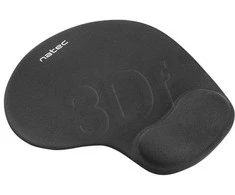 NATEC NPF-0783 Pelės kilimėlis Ergonomic MARMOT gel filling juodas