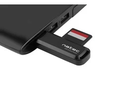 NATEC Scarab 2 Card Reader USB 3.0 SD/micro SD juodas