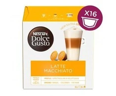 Nescafe Dolce Gusto Latte Macchiato Kava, 8+8 kapsulių dėžutėje