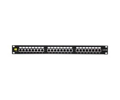 NETRACK PATCH PANEL 19'' 24 PORTŲ KAT. 5E FTP, WIT
