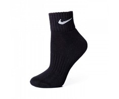 Nike Value Cotton Quarter kojinės 3 poros SX4926 001