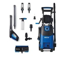 Nilfisk PREMIUM 200-15 EU - AUTOMOBILIŲ PLAVYMAS Slėginis ploviklis Straight Elektrinis 650 l/h Mėlyna, Juodas