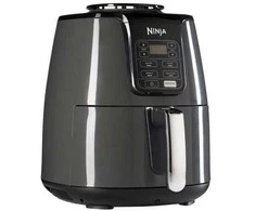 Ninja Kitchen Karšto oro gruzdintuvė AF100EU, 1550 W, 3.8 L, juodos ir sidabrinės spalvos
