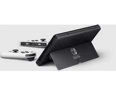 Nintendo Switch OLED konsolė (su baltais Joy-Con)