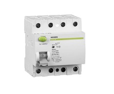 Wyłącznik Diferencinis automatinis jungiklis, Icn=6kA, 4 polių, In=63A, I?n=30mA, AC tipas, 108333