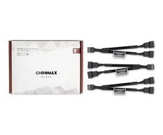 Noctua NA-SYC1 4-PIN PWM hardware cooling accessory Juodas