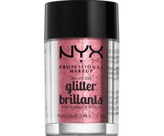 Blizgučiai Nyx Glitter Brillants Face and Body Rose 2,5g