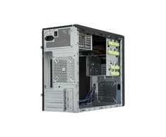 Korpusas Chieftec Elox XT-01B-350GPB (Micro ATX, juodos spalvos)
