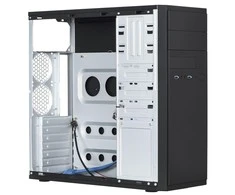 Chieftec HQ-01B-OP kompiuterio dėklas Midi Tower Juodas