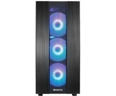 CHIEFTEC Hunter 2 gaming chassis ATX Juodas