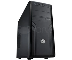 Cooler Master Force 500 USB 3.0 x1, USB 2.0 x2, Mic x1, Spk x1, Juodas, ATX, Maitinimo šaltinis nėra