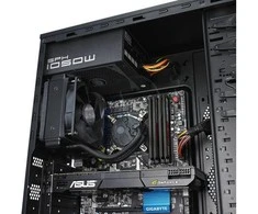 Cooler Master Force 500 USB 3.0 x1, USB 2.0 x2, Mic x1, Spk x1, Juodas, ATX, Maitinimo šaltinis nėra