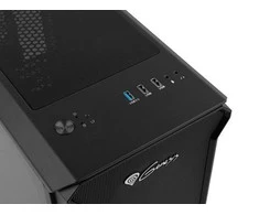 Housing NATEC Genesis Irid 503 NPC-1558 (Micro ATX, Mini ITX, juodos spalvos)