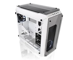 Thermaltake View 71 Riing grūdintas stiklas, sniegas