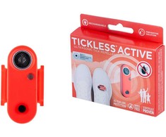 Protectone TickLess Active žmonių ultragarsinis pakabukas nuo erkių ir blusų, įkraunamas, oranžinis
