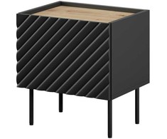 Cama Meble Naktinis Staliukas - Onda 50x40x54 Juodas