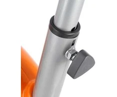 Dviratis treniruoklis One Fitness RW3011 sidabro spalvos-oranžinis
