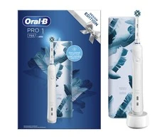 Dantų šepetėlis Oral-B Pro CrossAction Baltas + Eturi Baltas