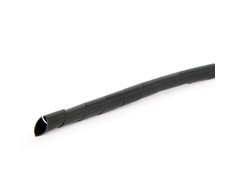 GEMBIRD CM-WR1210-01 kabelių laikiklis - Spiral Wrapping Band 10m juodas 12mm