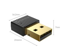 Orico 5.0 USB-A bluetooth adapteris juodas