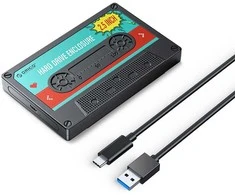 Pocket Orico SATA 2.5 "USB-C 6Gbps kasetė (2580C3-V1-BK-EP)