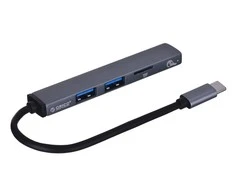 ORICO USB Type-C šakotuvas 2 x USB 2.0, 1 x USB 3.0 ir TF lizdo
