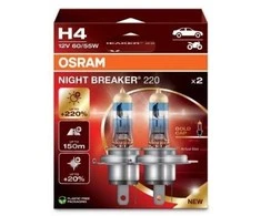 LEMPUTĖ AUT OSRAM 60/55W 12V P43T 5X2 H4