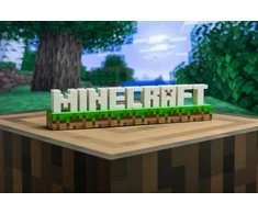 Paladone Minecraft Logo lempa