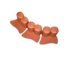 Prosperplast PP GARDEN PALISADE 6 TERACOTT 3,02 m