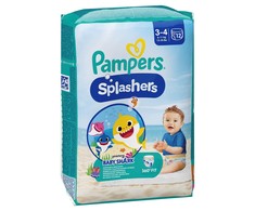 Sauskelnės-Kelnaitės PAMPERS Pants Splashers, 3 dydis 6 - 11 kg, 12 vnt.
