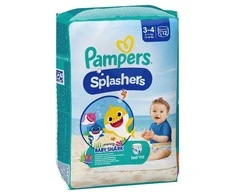 Sauskelnės-Kelnaitės PAMPERS Pants Splashers, 3 dydis 6 - 11 kg, 12 vnt.
