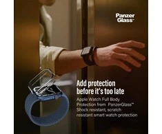 Panzer Glass PanzerGlass Viso korpuso Apple Watch 7 41mm ekrano apsauga, Skaidrus
