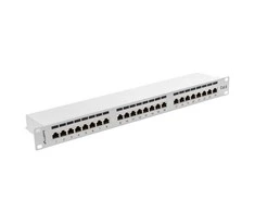 LANBERG PPS6-1024-S Patch Panel 24 prievadas 1U kat. 6 ekranuoti pilkai