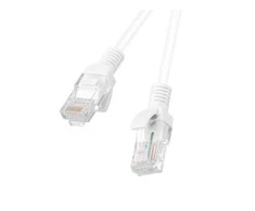 LANBERG patchcord kat.6 1m baltas