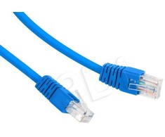 GEMBIRD PP12-0.25M/B Gembird patchcord RJ45, cat.5e, UTP, 0.25m, mėlynas
